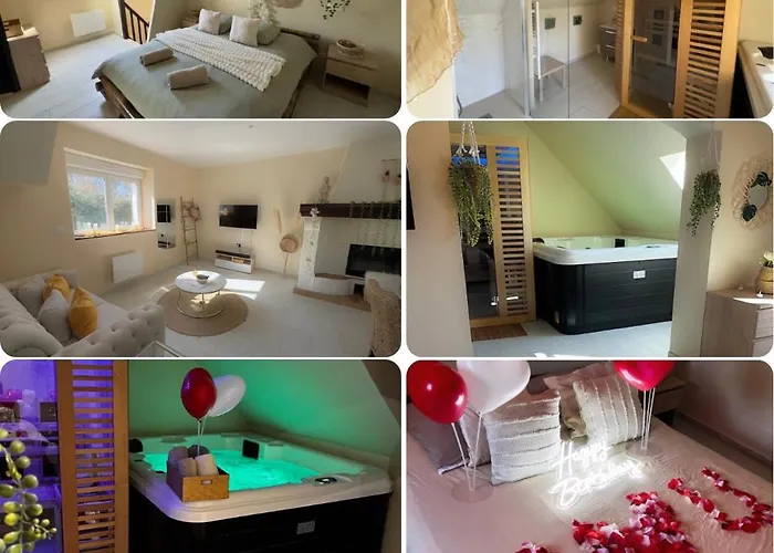 Bulle Romantique Prive Avec Jaccuzi Et Sauna Apartment